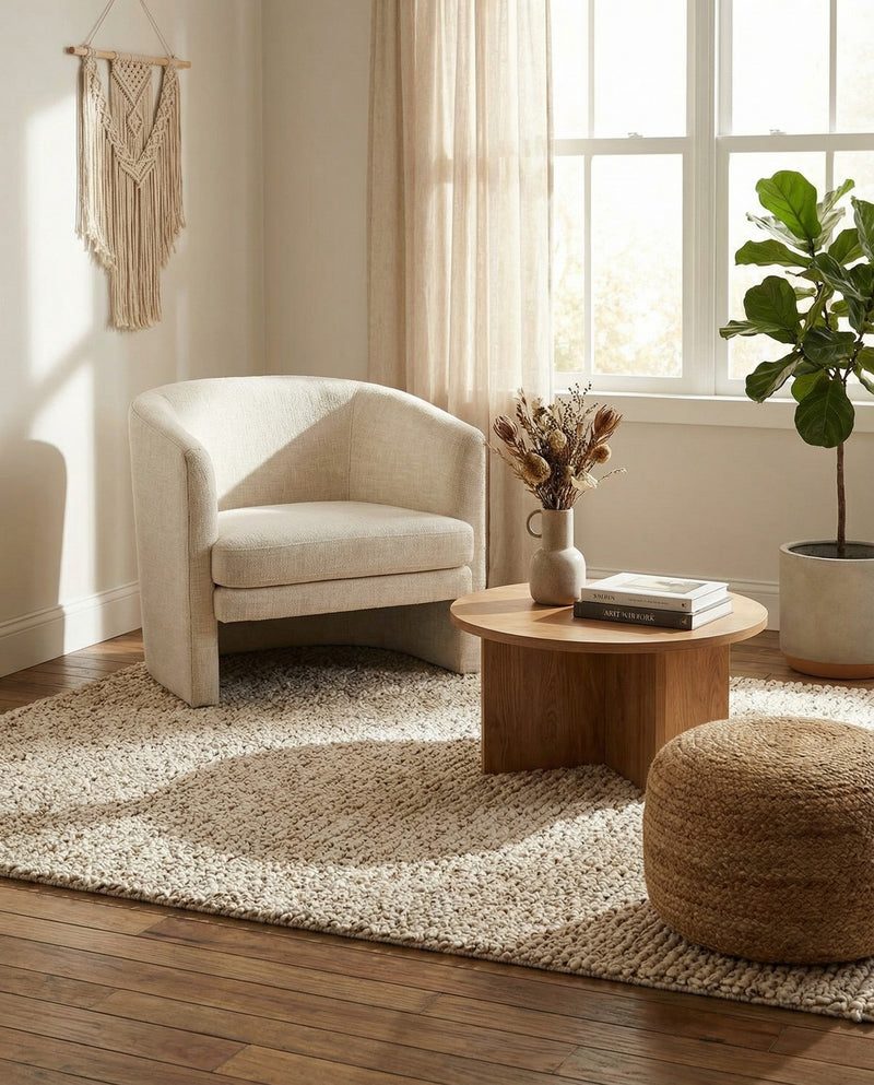 Wellington Luxe Shag Collection Area Rug - Kapiti Rectangle Taupe  lifestyle 21