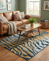 Aegean Elegance Washables Collection Area Rug -  Milos Rectangle Light Brown  lifestyle 15