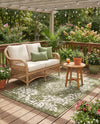Urban Oasis Rugs Collection Area Rug -  Penthouse (Green) Rectangle Green  lifestyle 18