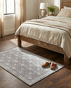 Heritage Elegance Collection Area Rug -  Chatsworth Rectangle Gray  lifestyle 8