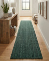 Woven Seaside Jute Collection Area Rug - Martha's Runner Green  lifestyle 62