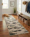 Seaside Haven Rugs Collection Area Rug -  Seabreeze Runner Beige  lifestyle 67