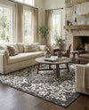 Urban Oasis Rugs Collection Area Rug -  Penthouse (Charcoal Gray) Square Charcoal Gray  lifestyle 31