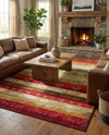Urban Terrace Collection Area Rug -  Rooftop Rectangle Multi  lifestyle 50