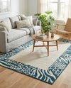 Savannah Escape Collection Area Rug - Serengeti Rectangle Ivory  lifestyle 27