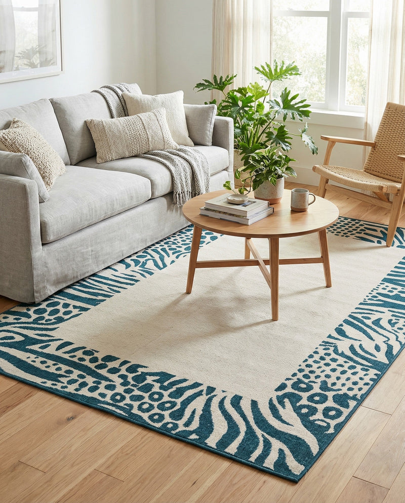 Savannah Escape Collection Area Rug - Serengeti Rectangle Ivory  lifestyle 27