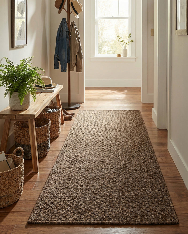 Sahara Sands Collection Area Rug -  Rosetta Runner Brown  lifestyle 65