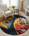 Seaside Haven Rugs Collection Area Rug -  Harbor Round Multi  lifestyle 71