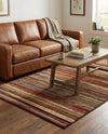 Bistro Lounge Collection Area Rug -  Americano Rectangle Beige  lifestyle 7