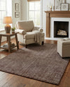Berkshire Estate Collection Area Rug - Windsor (Mocha Brown) Rectangle Mocha Brown  lifestyle 6