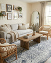 Aegean Elegance Washables Collection Area Rug -  Naxos Rectangle Black and White  lifestyle 49