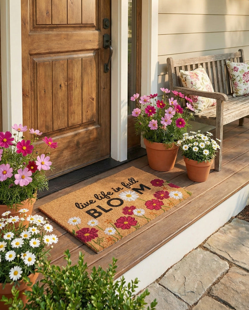 Threshold Welcome Collection Area Rug -  Alcove Rectangle Natural  lifestyle 3