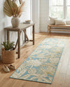Seaside Blooms Collection Area Rug -  Shalimar Runner Soft Blue  lifestyle 68