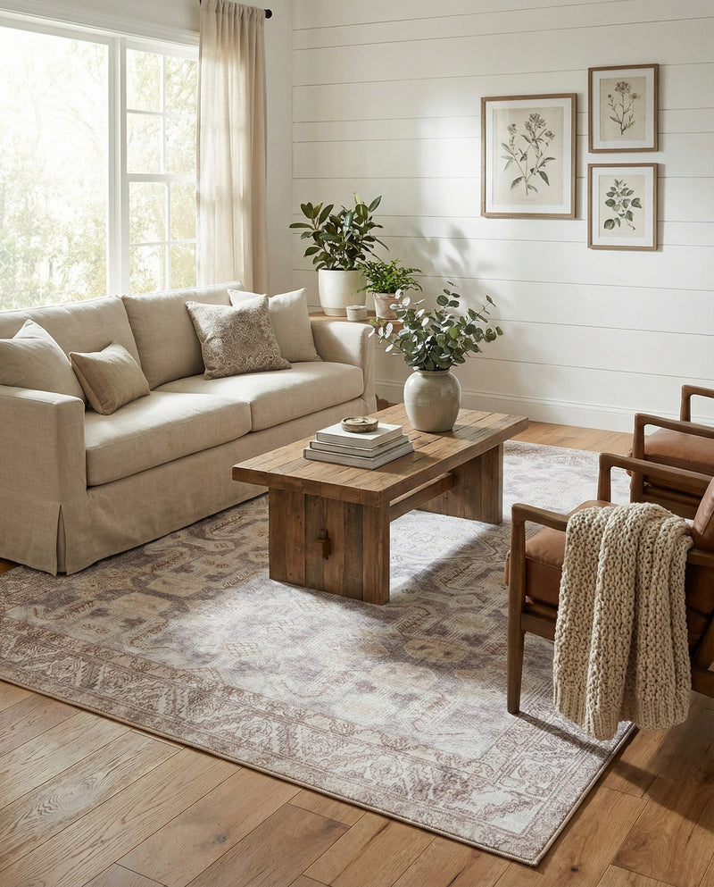 Heritage Elegance Collection Area Rug -  Charlottenburg Rectangle Gray  lifestyle 18