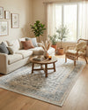 Adriana Terrace Collection Area Rug - Capri (Ivory) Rectangle Ivory  lifestyle 8