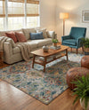 Savannah Elegance Collection Area Rug -  Forsyth Rectangle Multi  lifestyle 50