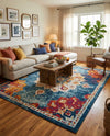 Beverly Grove Collection Area Rug - Melrose (Multi) Rectangle Multi  lifestyle 9