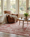 Patio Heritage Collection Area Rug - Savannah (Rust Red) Rectangle Rust Red  lifestyle 9