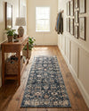 Cascade Range Collection Area Rug -  Shasta (Blue) Runner Blue  lifestyle 67