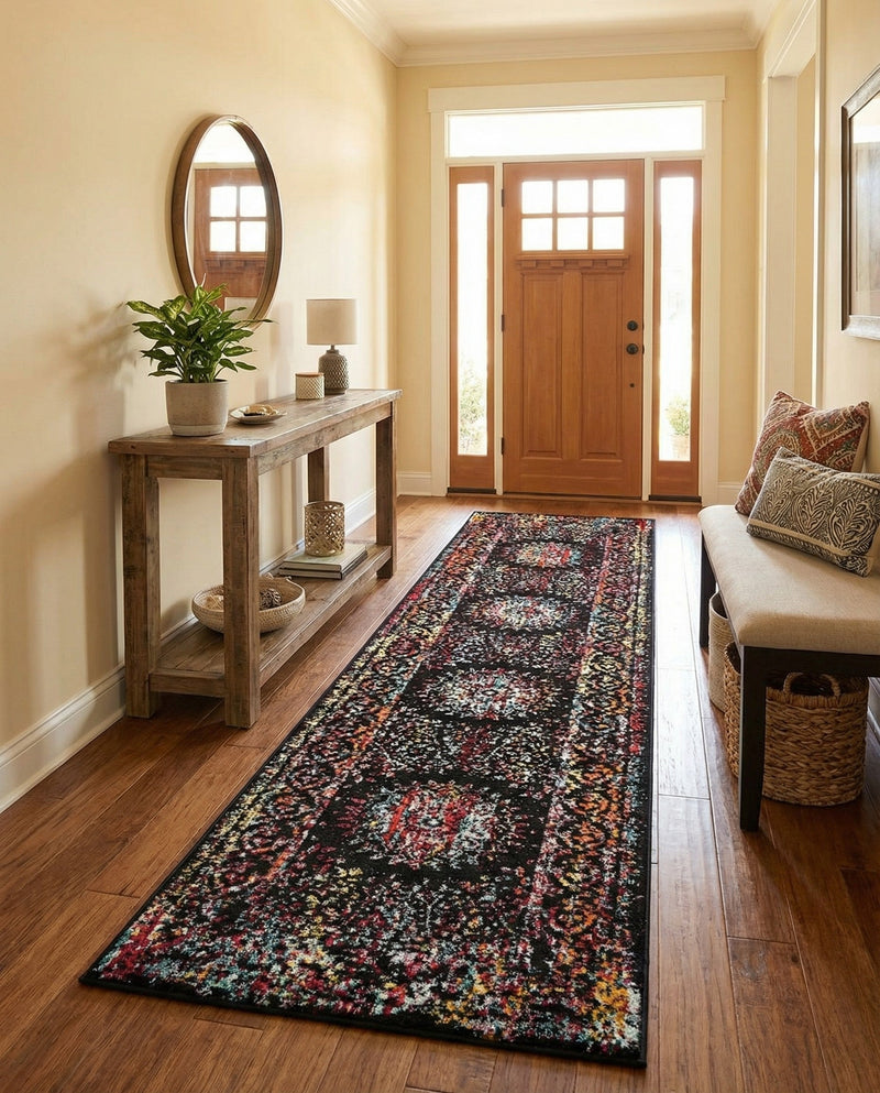 Brighton Terrace Collection Area Rug -  Withdean Runner Multi  lifestyle 67