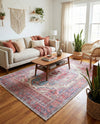 Zahara Oasis Collection Area Rug - Sahara Rectangle Beige  lifestyle 15