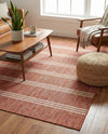 Urban Oasis Rugs Collection Area Rug -  District (Rust Red) Rectangle Rust Red  lifestyle 20
