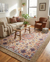 Bazaar Chic Collection Area Rug -  Meknes Rectangle Beige  lifestyle 11