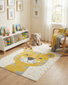 Wonder Tykes Collection Area Rug -  Rainbow Rectangle Ivory  lifestyle 10