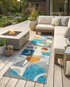 Urban Terrace Collection Area Rug -  Loggia Runner Multi  lifestyle 40