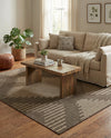 Sahara Sands Collection Area Rug -  Merimde Rectangle Brown  lifestyle 22