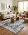 Laguna Sands Collection Area Rug -  Newport Rectangle Linen Charcoal  lifestyle 15