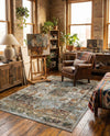 Savannah Soiree Collection Area Rug -  Everglade (Ivory) Rectangle Ivory  lifestyle 20