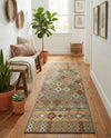 Coastal Terrace Collection Area Rug -  Pelican Runner Multi  lifestyle 62
