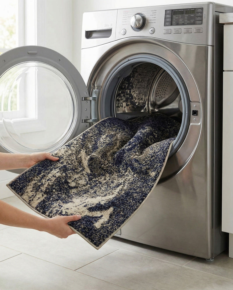Autumnal Tapestry Collection Area Rug -  Slateville Runner Gray  lifestyle 47