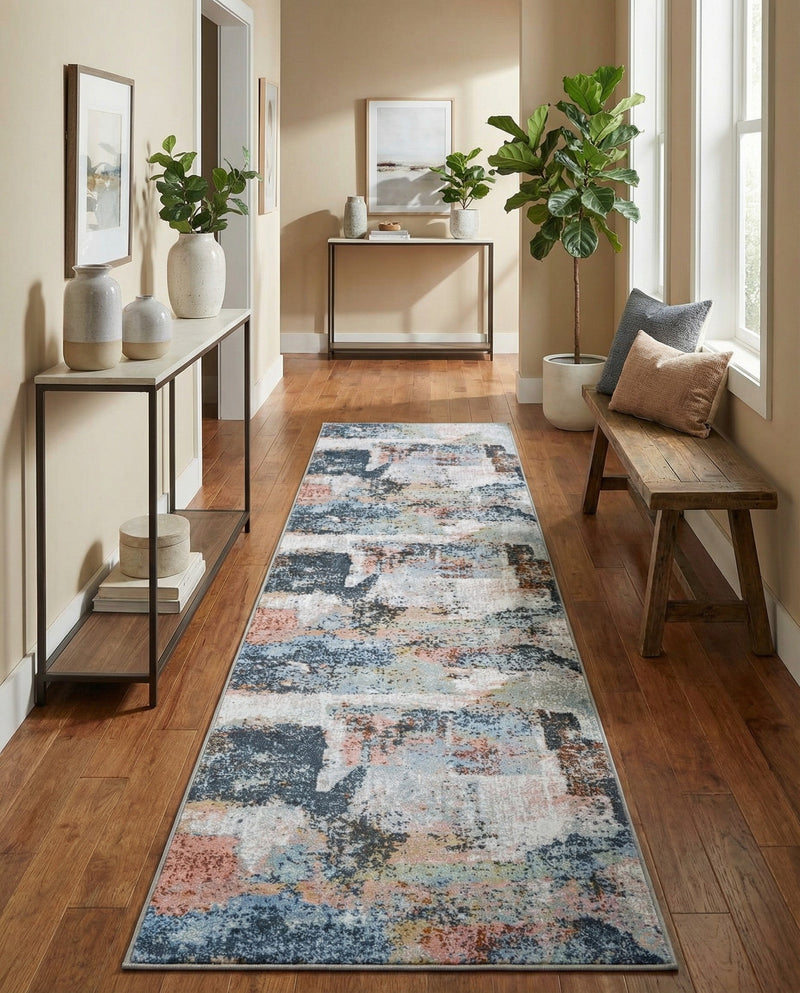 Aegean Elegance Washables Collection Area Rug -  Hydra Runner Multi  lifestyle 63
