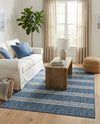 Urban Oasis Rugs Collection Area Rug -  District (Blue) Rectangle Blue  lifestyle 17