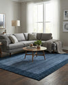 Studio Haven Collection Area Rug -  Conservatory (Navy Blue) Rectangle Navy Blue  lifestyle 18