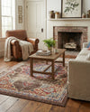 Eden Oasis Collection Area Rug -  Tranquility (Chocolate Brown) Rectangle Chocolate Brown  lifestyle 11