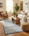 Metro Heights Collection Area Rug -  Chelsea Rectangle Blue  lifestyle 12