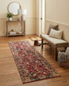Neptune Elegance Collection Area Rug -  Galatea (Burgundy) Runner Burgundy  lifestyle 36