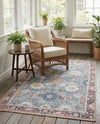 Heritage Elegance Collection Area Rug -  Himeji Rectangle Green  lifestyle 30