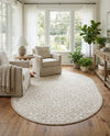 Andes Summit Collection Area Rug -  Pichincha Oval Snow White  lifestyle 70