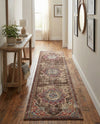 Eden Oasis Collection Area Rug -  Tranquility (Chocolate Brown) Runner Chocolate Brown  lifestyle 44