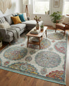 Arcadia Rugs Collection Area Rug -  Atlantis (Cream) Rectangle Cream  lifestyle 11