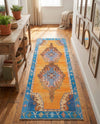 Heritage Elegance Collection Area Rug -  Winterthur (Orange) Runner Orange  lifestyle 59