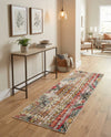 Outdoor Marrakesh Collection Area Rug -  Agadir Runner Multi Beige  lifestyle 56