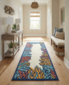 Caribbean Terrace Collection Area Rug -  Tortola Runner Multi  lifestyle 54