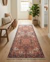 Bazaar Chic Collection Area Rug -  Essaouira Runner Rust Red  lifestyle 50