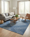 Urban Terrace Collection Area Rug -  Chelsea (Blue) Rectangle Blue  lifestyle 18