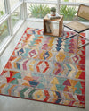 Urban Terrace Collection Area Rug -  Arcade Rectangle Multi  lifestyle 31